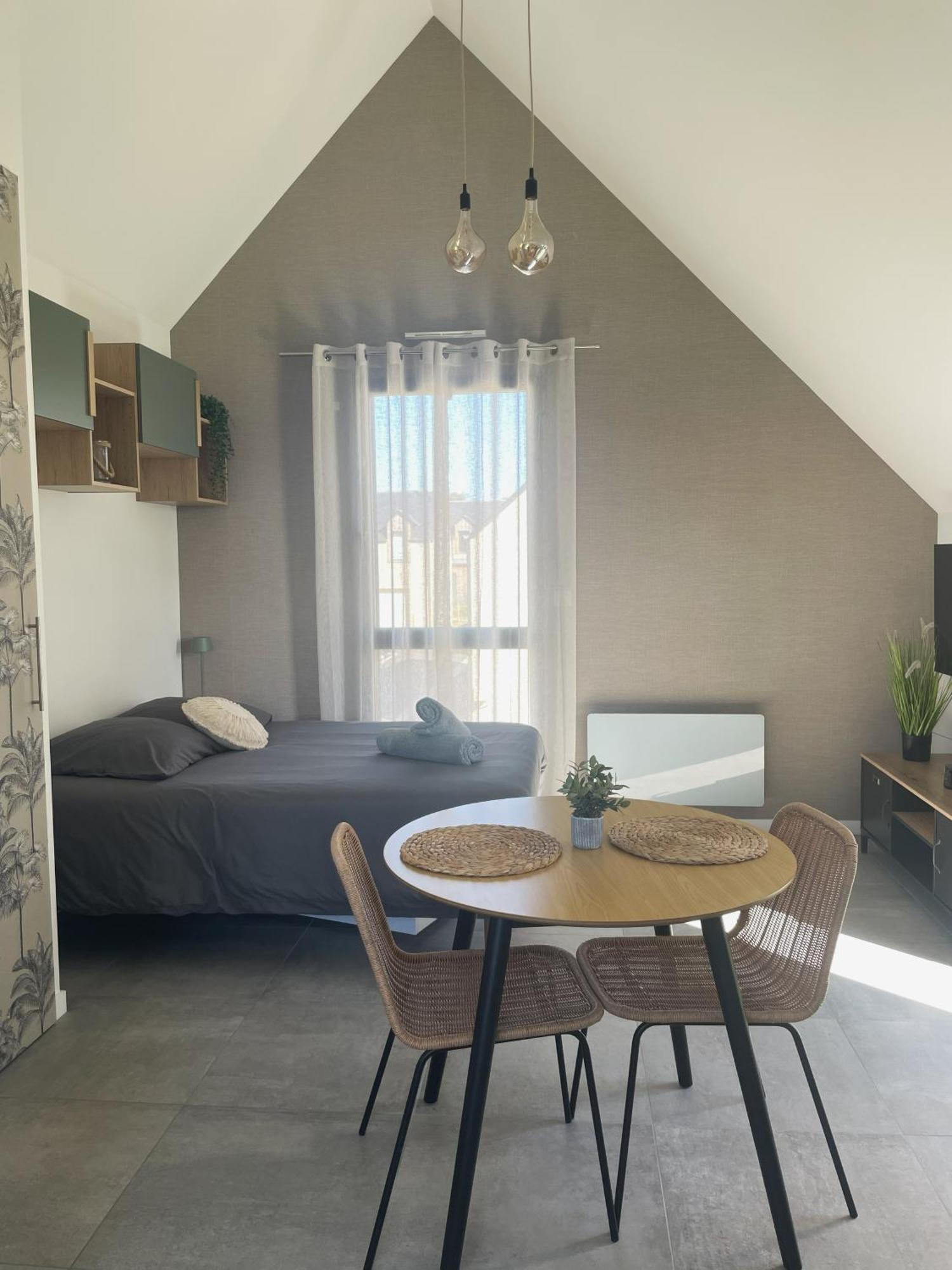 Studio Avec Terrasse Proche De La Mer Lancieux Exteriör bild